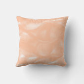 ピーチファズ カラー 水彩 抽象ぼかし パターン クッション (裏面)