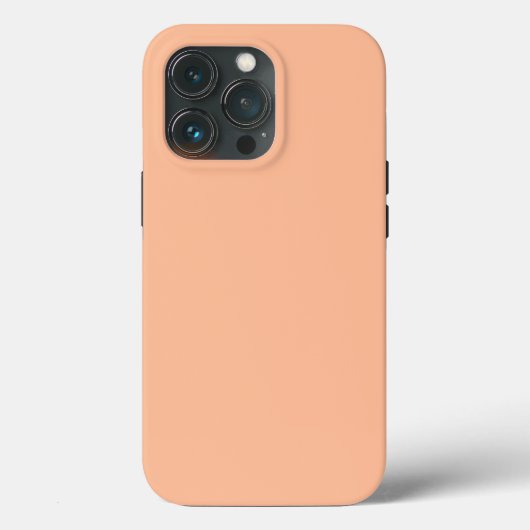 ピーチファズ 単色 Case-Mate iPhoneケース (裏面)