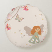 ピーチフェアリー ラウンドクッション (裏面)