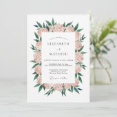 ピーチフォレストリースウェディング 招待状 (スタンド正面)