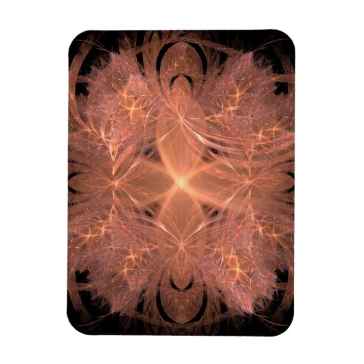 ピーチフラクタル マグネット (縦)