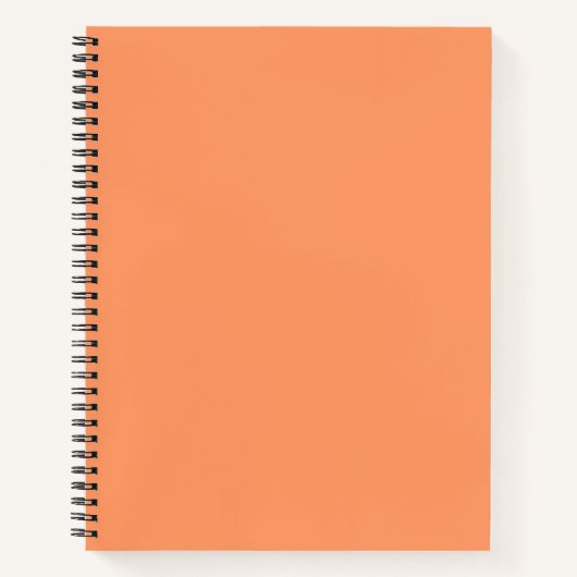 ピーチフルーツスパイラル ノートブック (正面)