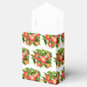 ピーチフルーツフローラ |赤ちゃんシャワー フェイバーボックス (オープン)