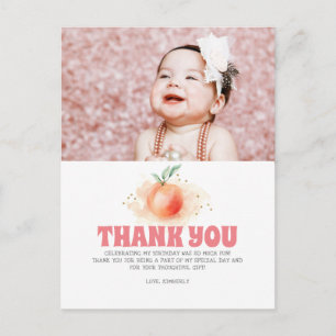 ピーチフルーツSweet Thank You Photo ポストカード