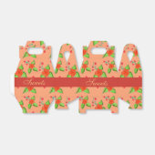 ピーチフローズン結婚式の引き出物 フェイバーボックス (折り畳みなし)