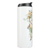 ピーチフローラグリーンドリームキャッチャー平和 タンブラー (回転左)