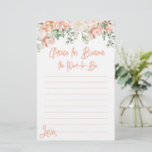 ピーチフローラニュートラルベビーシャワーアドバイス (スタンド正面)