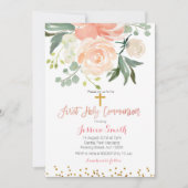 ピーチフローラファースト招待状 招待状 (正面)