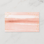 ピーチフローラルガールおむつラッフルエンクロージャカード エンクロージャーカード (裏面)