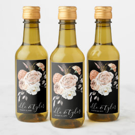 ピーチフローラ結婚ズミニワインボトルラベル ワインラベル