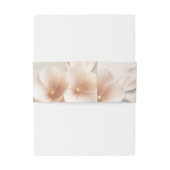 ピーチフローラ結婚式招待状 招待状ベリーバンド (裏面例)