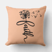 ピーチフローラ クッション (正面)