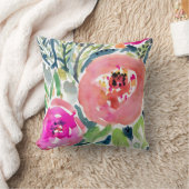 ピーチフローラ/ジプシーボホウォーターのカラー装飾用クッション クッション (ブランケット)