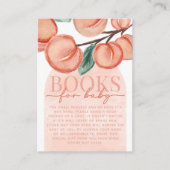 ピーチブックリクエストのベビーカードの挿入 エンクロージャーカード (正面)