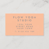 ピーチブルービーチロック 名刺 (裏面)