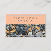 ピーチブルービーチロック 名刺 (正面)