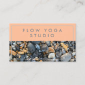 ピーチブルービーチロック 名刺 (正面)