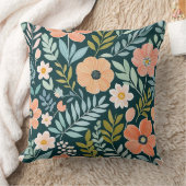 ピーチブルー&グリーンボーお洒落ホ クッション (ブランケット)