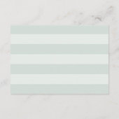 ピーチブロッサム披露宴カード エンクロージャーカード (裏面)