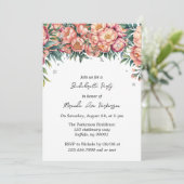 ピーチブーケウィズダイアモンズバチェロレッテ 招待状 (スタンド正面)