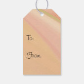 ピーチプオーニーズアンド幽霊オーキッド誕生日 ギフトタグ (裏面)