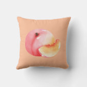 ピーチプリント クッション (裏面)