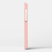 ピーチプレイドデザインテンプレートビジネスロゴエレガント Case-Mate iPhoneケース (裏面 / 左)