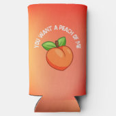 ピーチプンおもしろいが欲しい スリム缶クーラー (裏面)