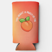 ピーチプンおもしろいが欲しい スリム缶クーラー (正面)