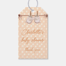ピーチベビーシューズ ギフトタグ