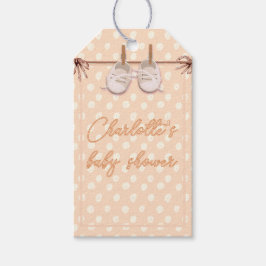 ピーチベビーシューズ ギフトタグ