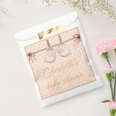 ピーチベビーシューズ フェイバーバッグ (封をした状態)