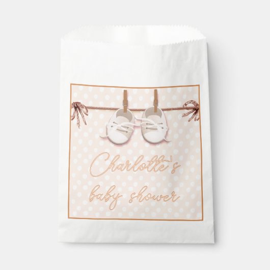 ピーチベビーシューズ フェイバーバッグ (正面)