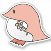 ピーチペンギン シール (正面)