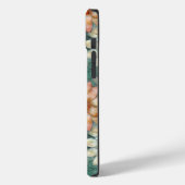 ピーチホワイトブルーグリーンフローラ Case-Mate iPhoneケース (裏面 / 左)