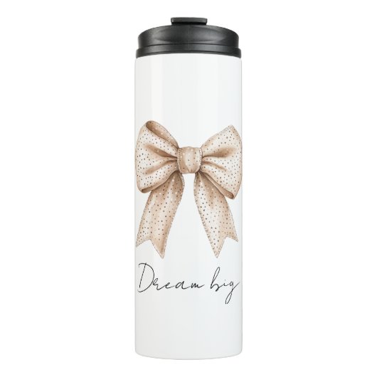 ピーチホワイトボウ タンブラー (正面)