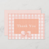 ピーチボウギンガムサンキューカード サンキューカード (正面/裏面)