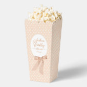 ピーチボウベビーシャワー フェイバーボックス (はじけた状態)