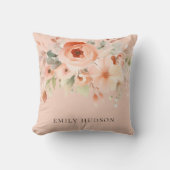 ピーチボホフローラ クッション (正面)