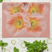 ピーチポピー&ラディバグキッチンタオル キッチンタオル (折り畳み)