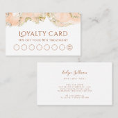 ピーチマリングデザインロイヤリティカード 名刺 (正面/裏面)