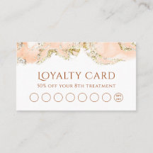 ピーチマリングデザインロイヤリティカード