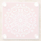 ピーチマンダラ ガラスコースター (裏面)