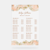 ピーチマーリングデザイン価格表 アクリルサイン (正面)