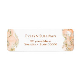 ピーチマーリング差出人住所ラベル ラベル