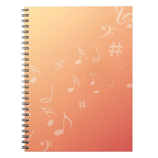 ピーチミュージック ノートブック (正面)