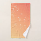 ピーチミュージック バスタオルセット (ハンドタオル)