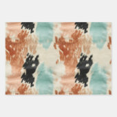 ピーチミントクリームコウィド ラッピングペーパーシート (正面2)