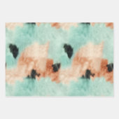 ピーチミントクリームコウィド ラッピングペーパーシート (正面)