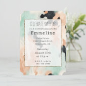 ピーチミントホワイトウエスタンコウィド 招待状 (スタンド正面)